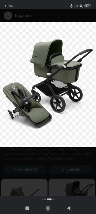 Carrito Bugaboo Verde fox3