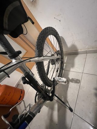 Bicicleta de Montaña  aluminio di color azul