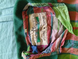 Camicia vintage Hobby Hunts a quadri