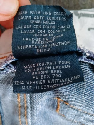 Polo Ralph Lauren Vaqueros Vintage W36 L32