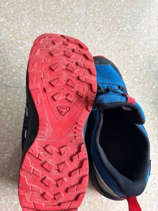 Zapatillas Salomon Waterproof Niños Azul/Rojo