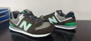 New Balance ML574CPF Talla 42 gris/Verde