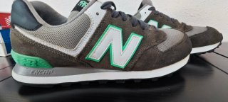 New Balance ML574CPF Talla 42 gris/Verde