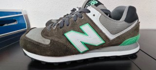 New Balance ML574CPF Talla 42 gris/Verde