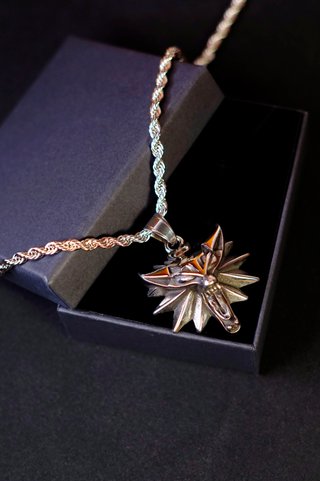Collana The Witcher Lupo Rope Chai  • Collar Lobo