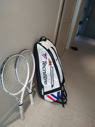 2 Raquetas Tenis Tecnifibre + Mochila Tecnifibre