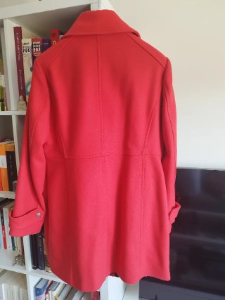 Abrigo Comptoir des Cotonniers Rojo