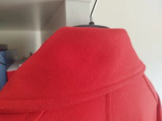 Abrigo Comptoir des Cotonniers Rojo