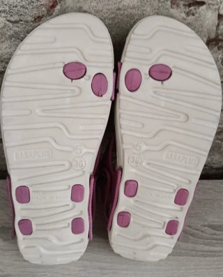 Sandalias Basaplus rosa talla 36