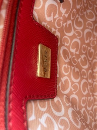 Bolso Bandolera Guess Granate