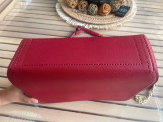 Bolso Bandolera Guess Granate