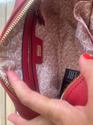 Bolso Bandolera Guess Granate