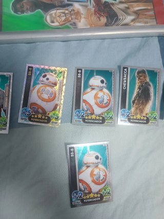 Álbum Star Wars Force Attax Cromos