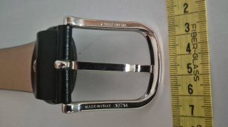Cinturón de cuero Facis 100/115