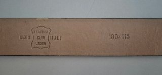 Cinturón de cuero Facis 100/115