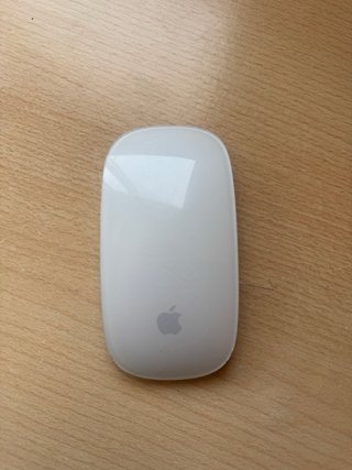 Teclado y ratón Apple plateado/blanco + trackpad