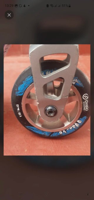 Patinete Freestyle Oxelo Ruedas Aluminio 100mm