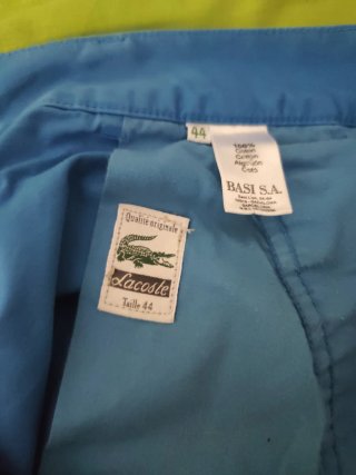 Pantalón corto hombre Lacoste azul