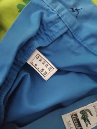Pantalón corto hombre Lacoste azul