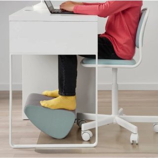Reposapiés ergonómico Ikea gris/azul