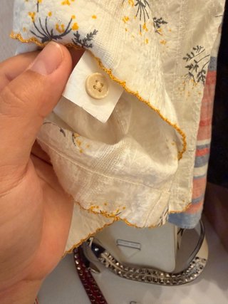 Camisa Zara Estampada Manga Corta
