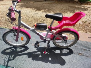 Bicicleta Infantil Btwin Docto Girl 500 Rosa
