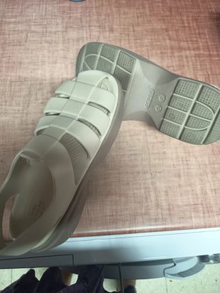 Sandalias Crocs Blancas Mujer Talla 38