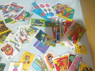 Super lote docenas de cromos pastelitos años 80