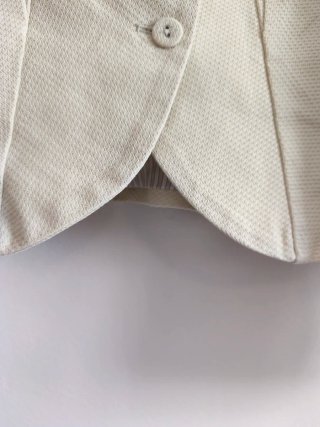Massimo Dutti Chaqueta Corta Beige