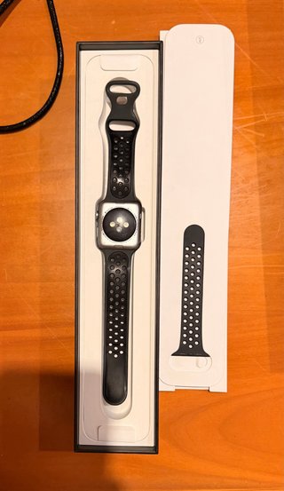 Apple Watch Serie 3 Negro/Plata