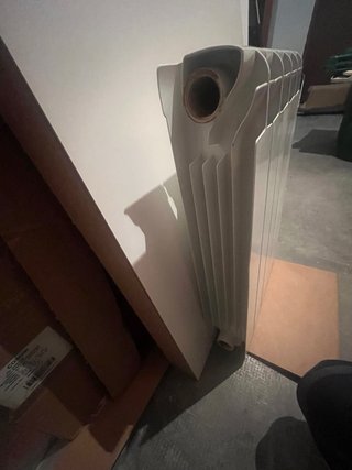 Radiador de agua 5 módulos de aluminio.