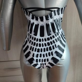 Bañador estampado cebra talla XL