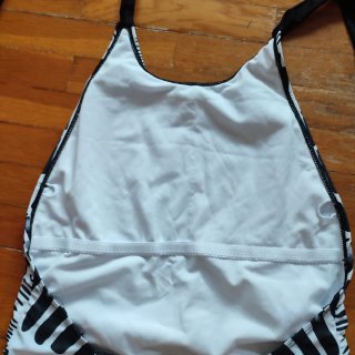 Bañador estampado cebra talla XL
