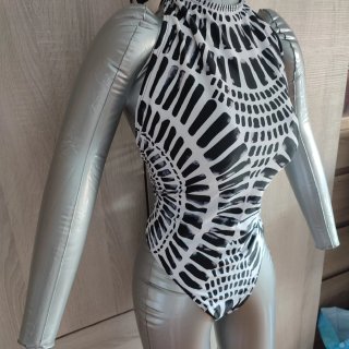 Bañador estampado cebra talla XL