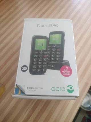 Doro 1380 Teléfono Móvil Negro