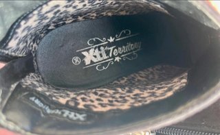 Botines negros de tacón y plataforma de XTI