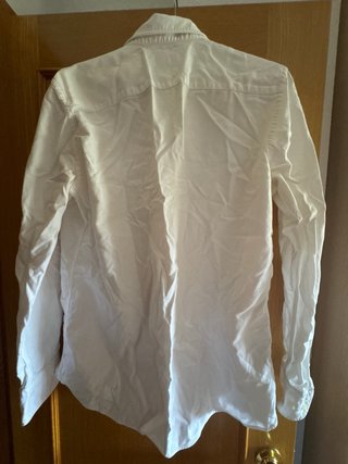 Camisa Massimo Dutti Blanca Talla L