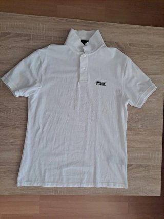 Polo Barbour talla L blanco