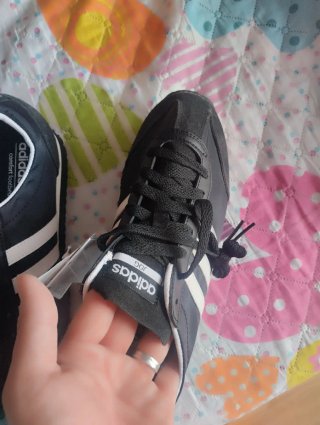 Zapatillas Adidas Azul y Blanco Talla 40