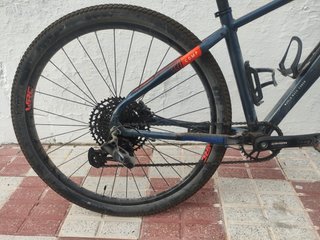 Bicicleta WRC SX 29 Azul/Naranja