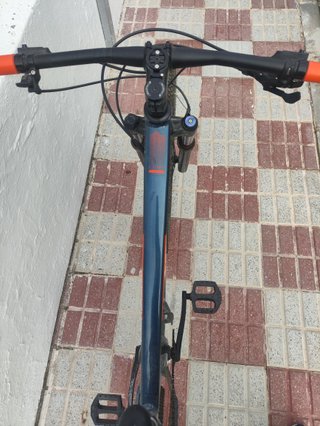 Bicicleta WRC SX 29 Azul/Naranja