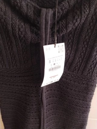 Vestido crochet Zara Talla S