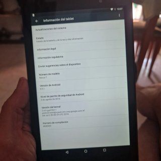 Tablet Google Nexus 7 Nero