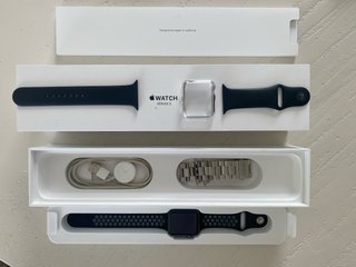 Apple Watch Series 3 42mm Negro/Plata
