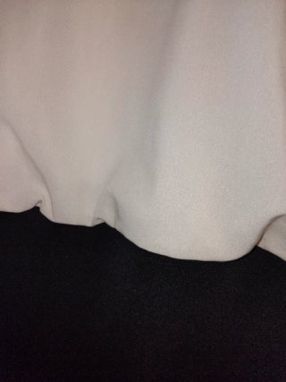 Vestido gasa y punto FRK negro y blanco