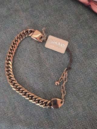 Pulsera Pachuka's Acero Dorado