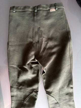 Pantalón de montar niña verde