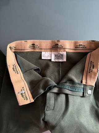 Pantalón de montar niña verde