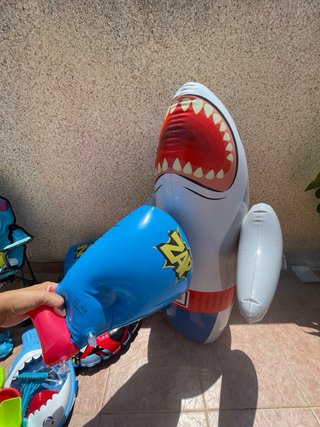 Lote playa piscina: silla, gafas, juguetes
