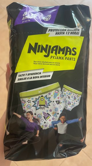 Pañales Ninjamas Pyjama Pant 8-12 años(45 pañales)